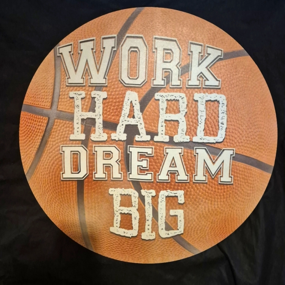 Basketball Motivational Wall Art